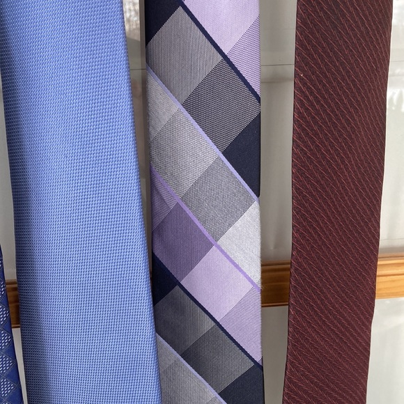 Lot of 5 ties - blue/reds - Picture 5 of 6